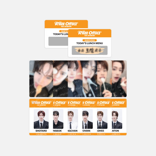 RIIZE - 'RIIZE Offiice' (Kick-off Meeting) - Fortune Scratch Card Set