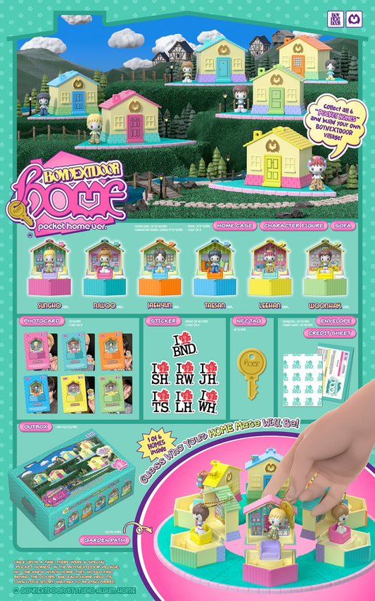 BOYNEXTDOOR – 1st Studio Album [HOME] (POCKET HOME Ver.)