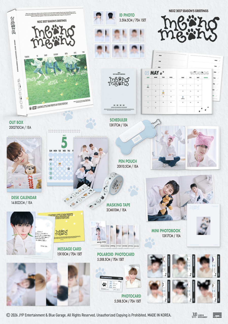 NEXZ - 2027 Season's Greetings [meong meong] (PRE-ORDER)