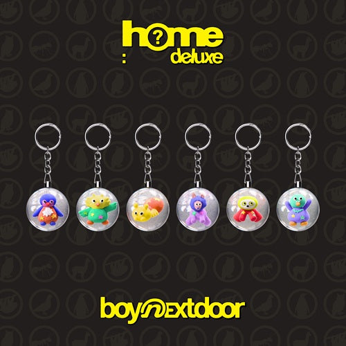 BOYNEXTDOOR) - HOME: DELUXE [SAFARI Ver. - Random Keyring]