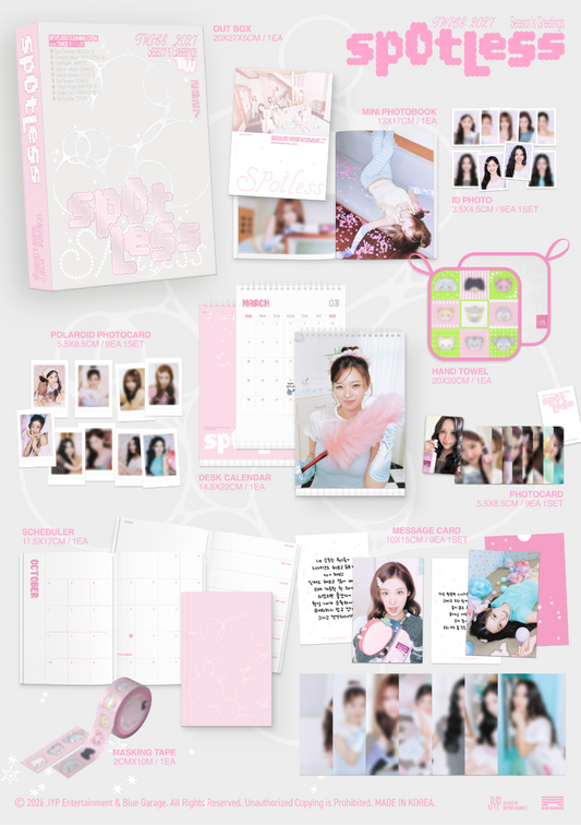 TWICE - 2027 Season's Greetings POB [Spotless] PRE-ORDER