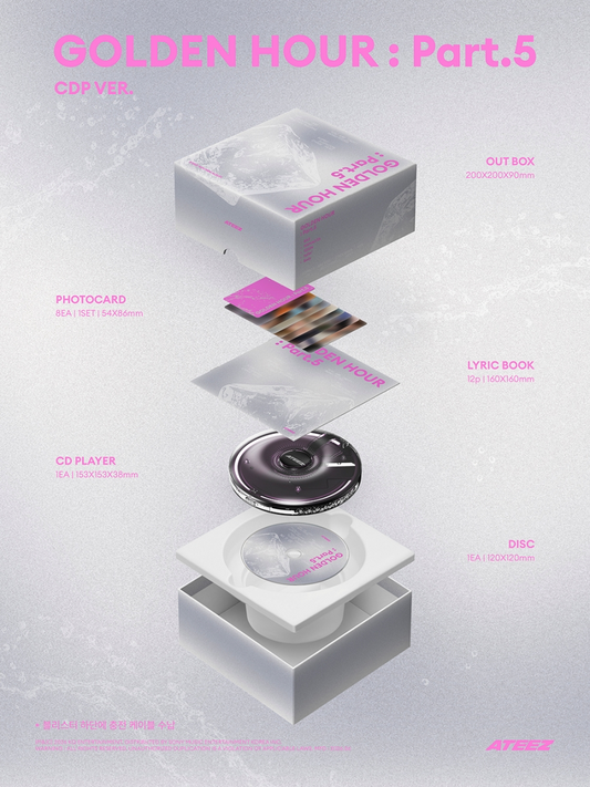 ATEEZ – 14th Mini Album [GOLDEN HOUR : Part.5] (CDP VER.)