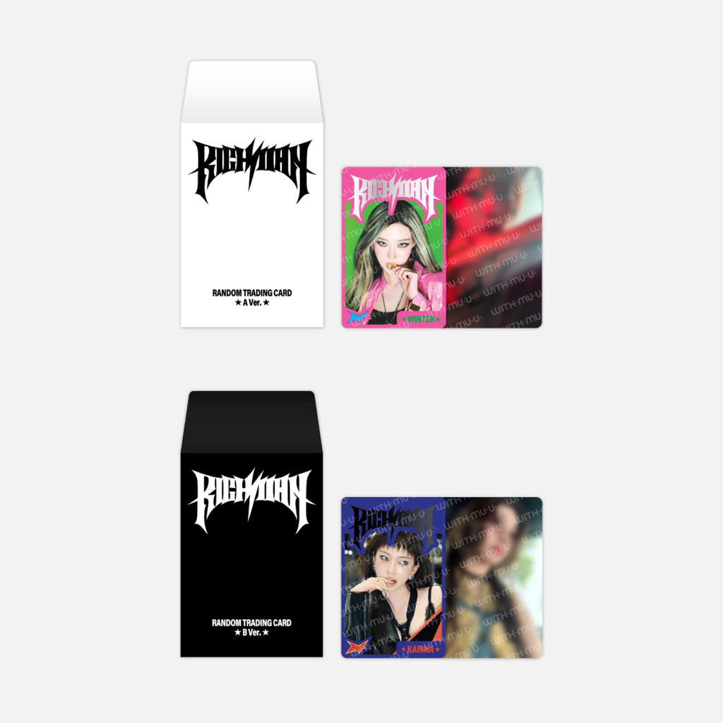 aespa - 'RICH MAN' Random Trading Card Set (A Ver.)