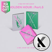 ATEEZ- GOLDEN HOUR PART 5 [KQSHOP POB]