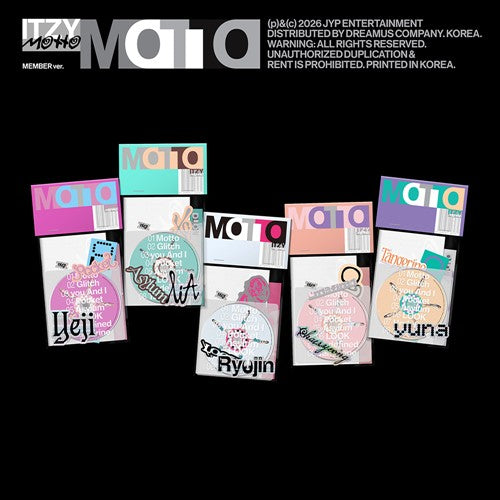 ITZY - MOTTO (MEMBER VER.)