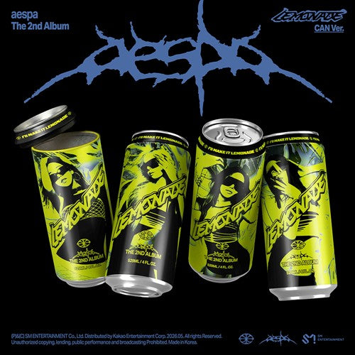 AESPA – 2ND ALBUM [LEMONADE] (CAN Ver.) (Smart Album)