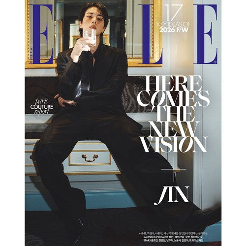 ELLE KOREA 2026.Aug Cover : BTS Jin