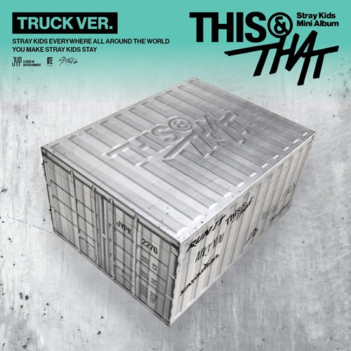 PRE ORDER-[FANS SHOP POB] Stray Kids – Mini Album [THIS & THAT] (TRUCK VER.)