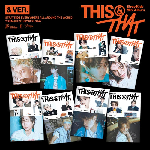 PRE-ORDER NEW [FANS SHOP POB] Stray Kids – Mini Album [THIS & THAT] (& VER.)