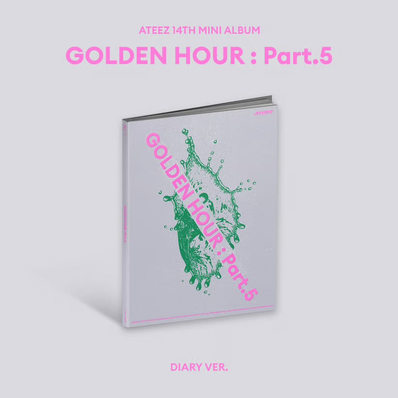 ATEEZ- GOLDEN HOUR PART 5 [KQSHOP POB]