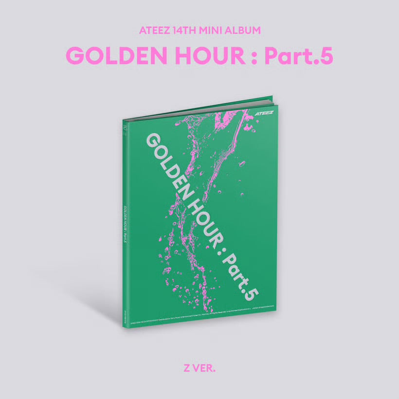 ATEEZ- GOLDEN HOUR PART 5 [KQSHOP POB]