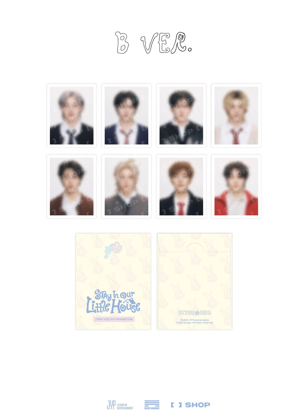 STRAY KIDS - ID PHOTO SET (6th Fanmeeting 'STAY IN OUR LITTLE HOUSE' Official MD)