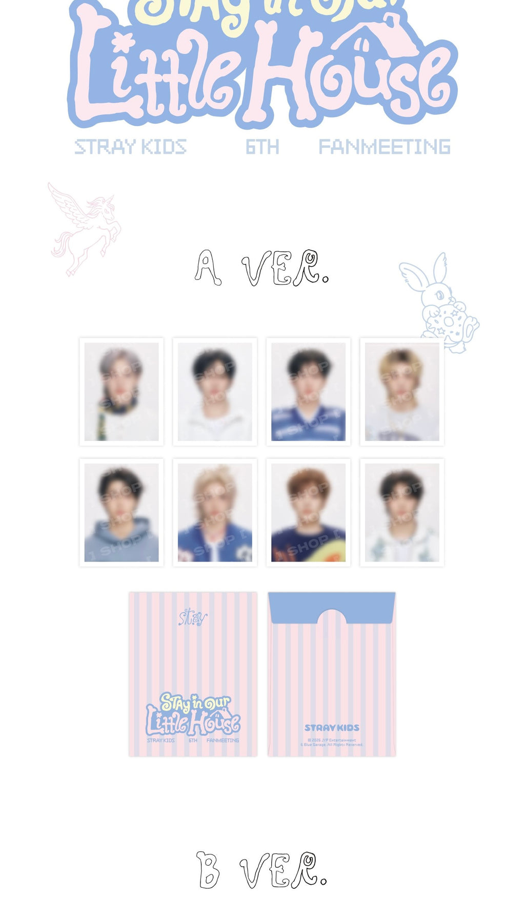 STRAY KIDS - ID PHOTO SET (6th Fanmeeting 'STAY IN OUR LITTLE HOUSE' Official MD)