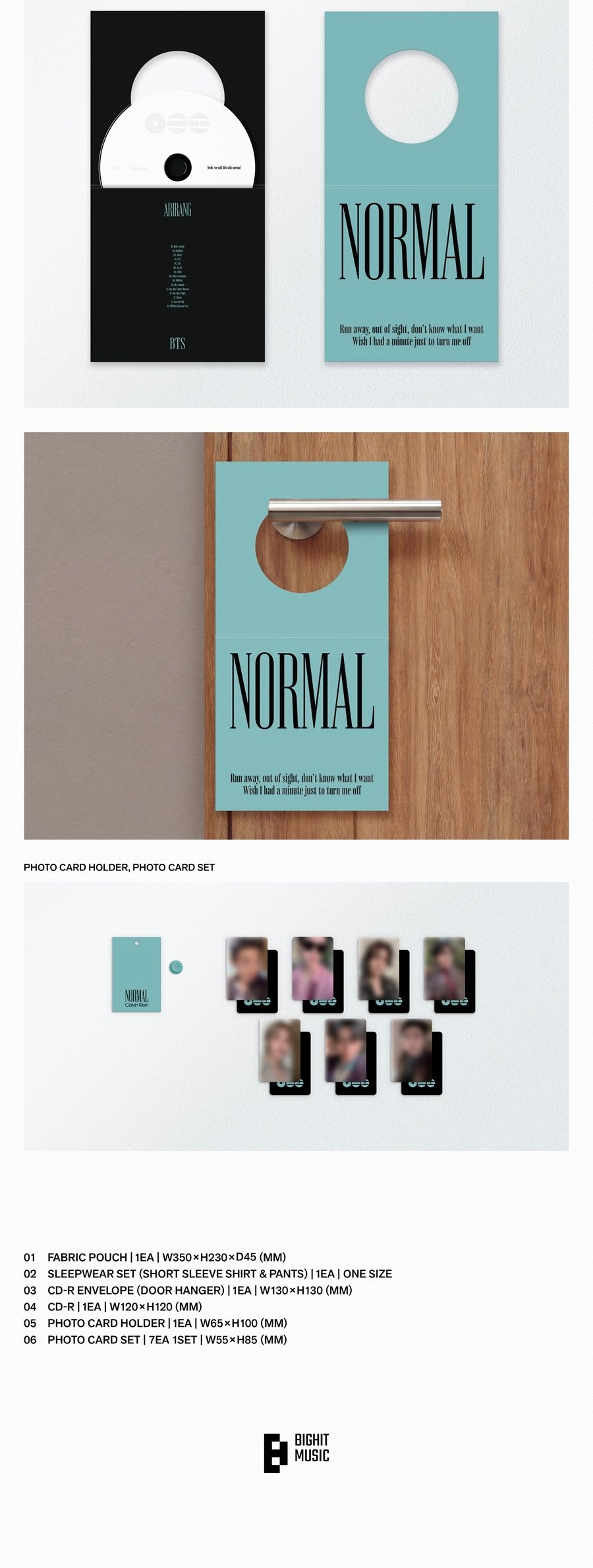 BTS - ARIRANG (NORMAL X CALVIN KLEIN SLEEPWEAR VER.) [Pre-order]