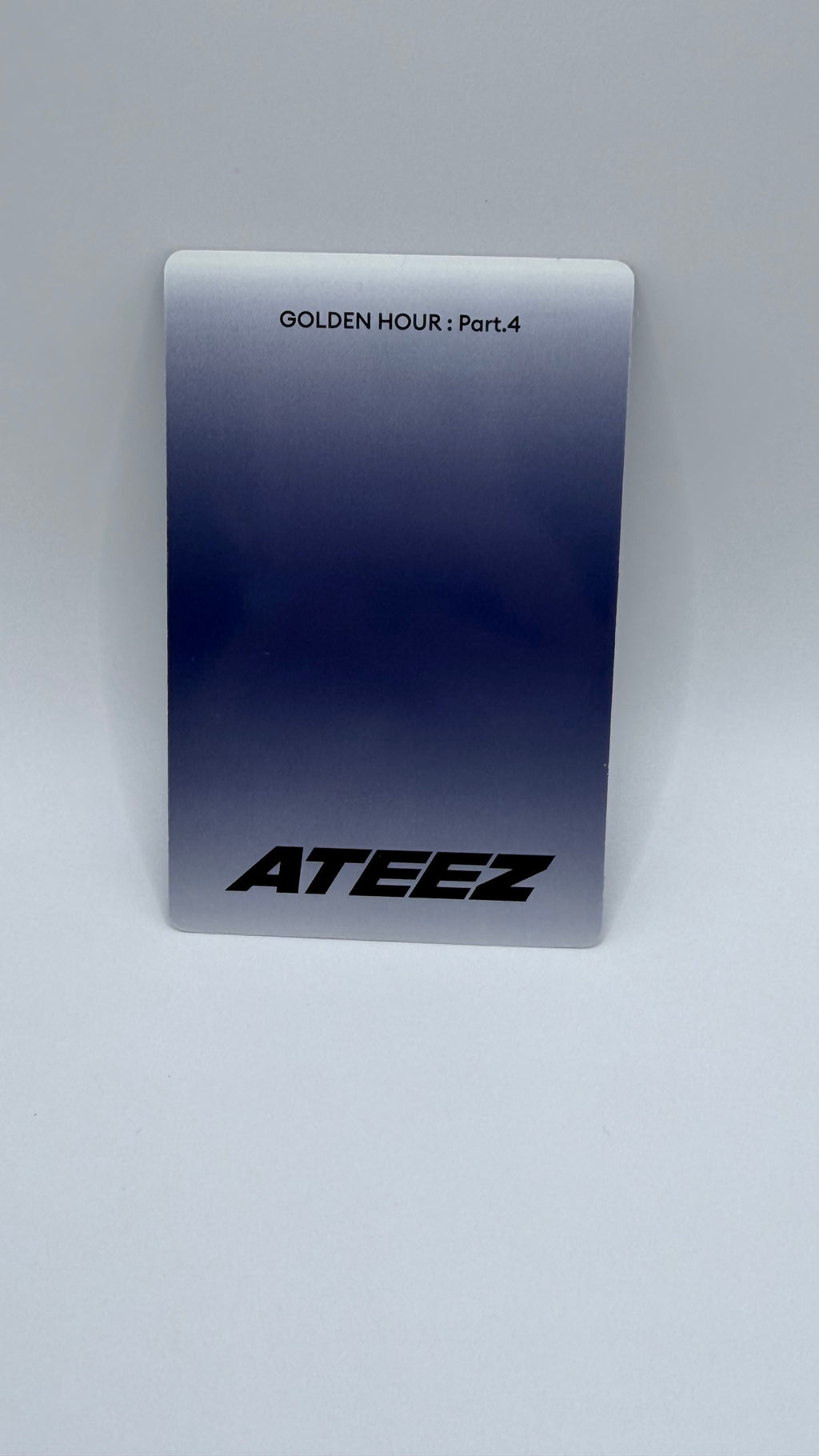Officiële fotokaart - ATEEZ San - GOLDEN HOUR : Part.4