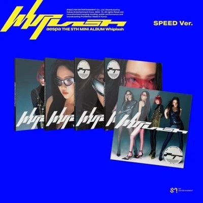 AESPA - WHIPLASH (THE 5TH MINI ALBUM) (SPEED VER.)