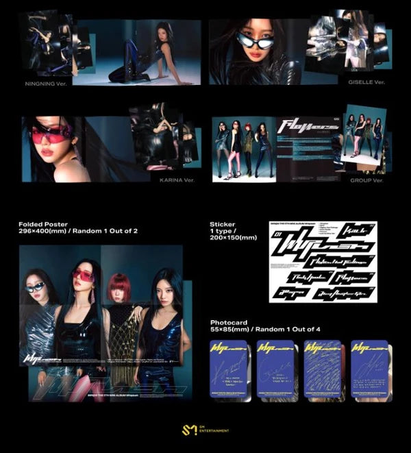 AESPA - WHIPLASH (THE 5TH MINI ALBUM) (SPEED VER.)