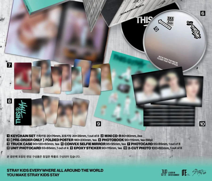 STRAY KIDS - THIS & THAT (MINI ALBUM) (TRUCK VER.) (LIMITED)