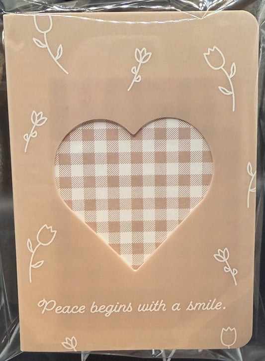 Photocard Album Hart – Beige / Tulp (64 Pockets)