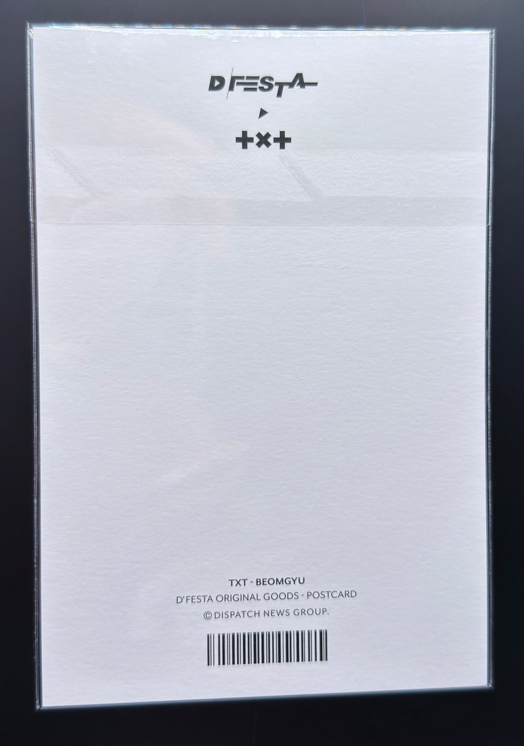 TXT (Tomorrow X Together) D'FESTA Official Postcards