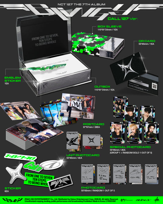 NCT 127- The 7th Album [BLINGY] (Call 127 Version)