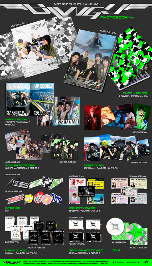 NCT 127 - The 7th Album [BLINGY] (Photobook Version)