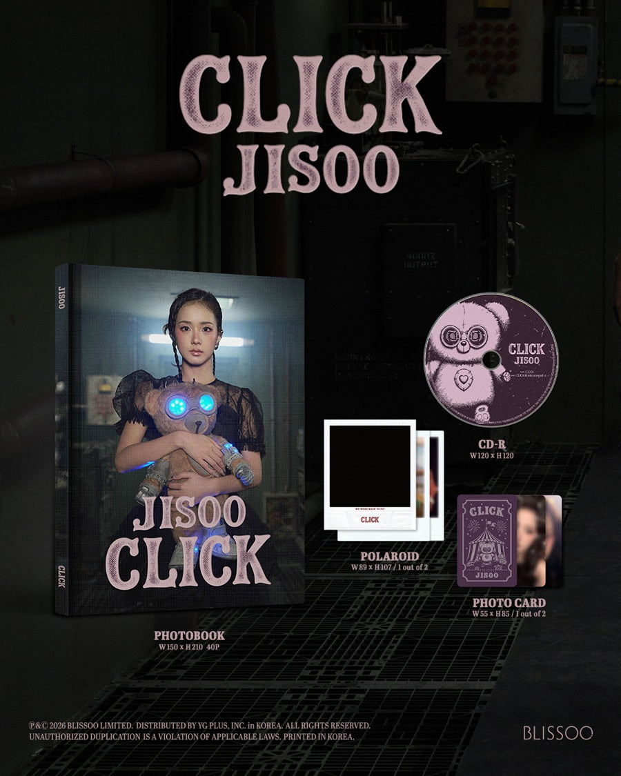 JISOO - CLICK (Photobook Ver.)