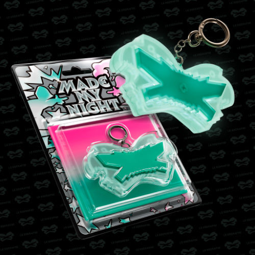 LE SSERAFIM - MADE MY NIGHT (Glow Clicker Keychain ver)