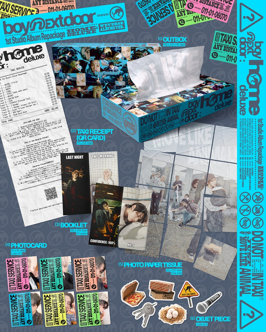 BOYNEXTDOOR - 1st Studio Album Repackage [HOME: DELUXE] (Weverse Albums ver.)