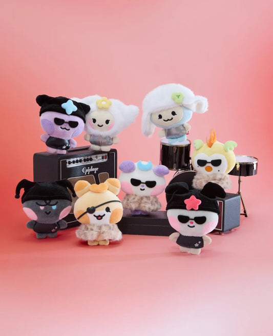 MIGHTEEZ Rock The Stage PLUSH KEYRING - POPSTAR